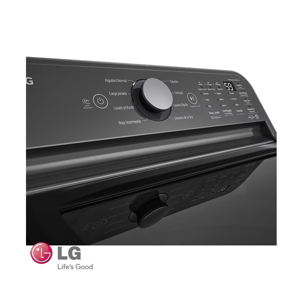 Lavadora LG 25 kgs – 55 Lbs Digital Smart Inverter TurboDrum™ WT25MT6HK
