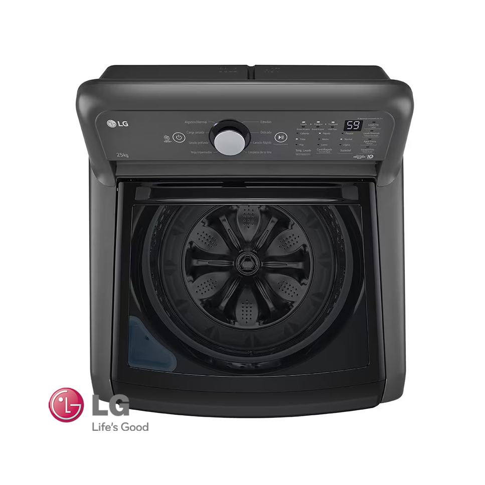 Lavadora LG 25 kgs – 55 Lbs Digital Smart Inverter TurboDrum™ WT25MT6HK