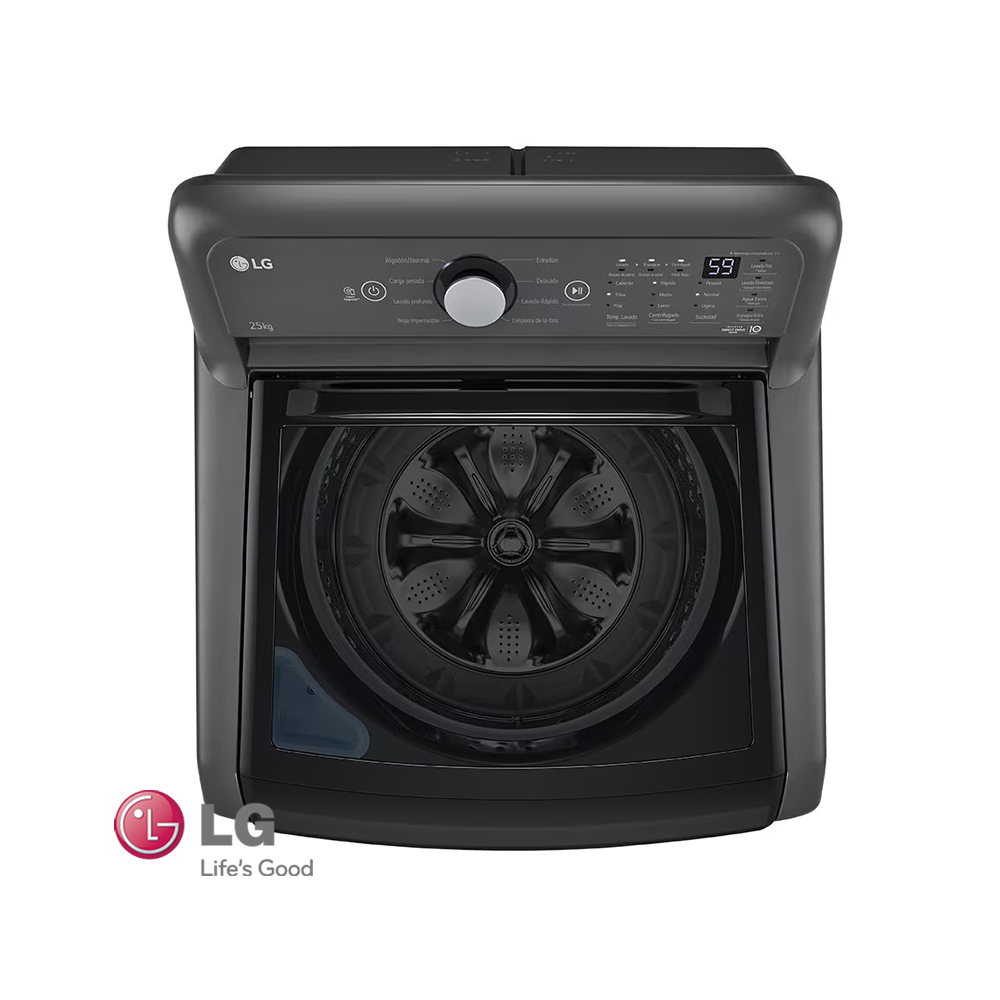 Lavadora LG 25 kgs – 55 Lbs Digital Smart Inverter TurboDrum™ WT25MT6HK