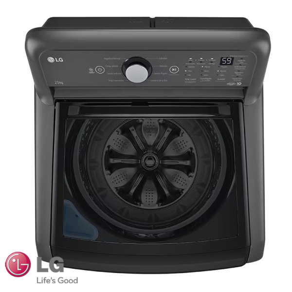 Lavadora LG 25 kgs – 55 Lbs Digital Smart Inverter TurboDrum™ WT25MT6HK