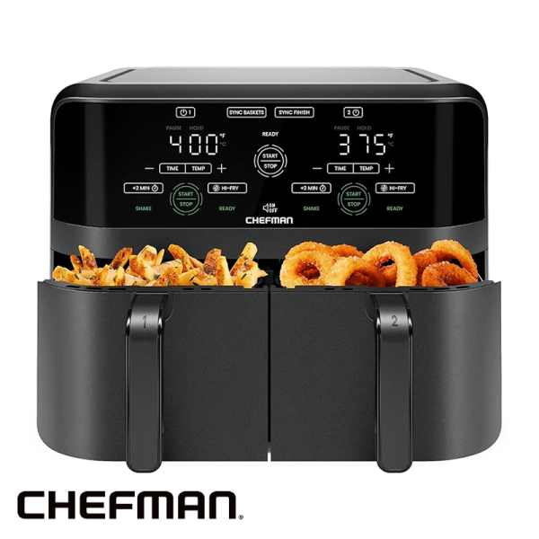 Freidora de Aire Ninja Digital de 2 Canastas 7.6 Litros AD-150