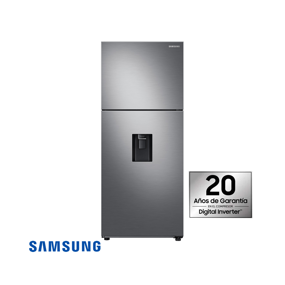 Refrigeradora Samsung Inverter 436 Litros Con Dispensador RT44A6350