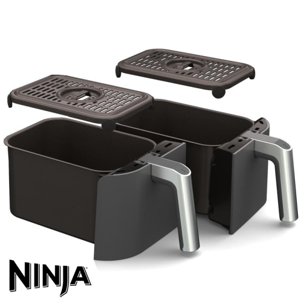 Freidora de Aire Ninja Digital de 2 Canastas 7.6 Litros AD-150