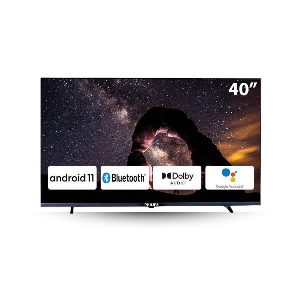 Televisor PHILIPS 40″ Pulg Full HD Android 14 Google TV 40GFSFIDB