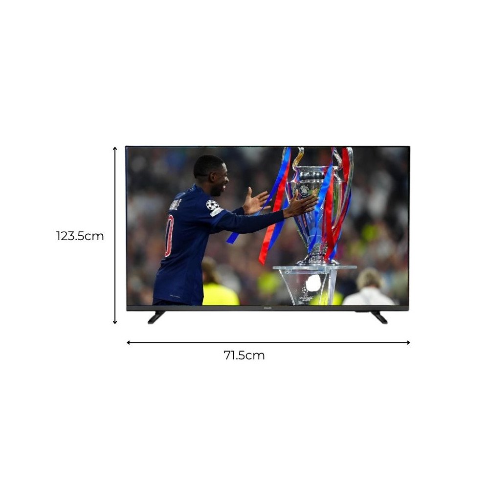 Televisor PHILIPS 55″ Pulgadas UHD 4K - Google TV - 55GFUFISDB