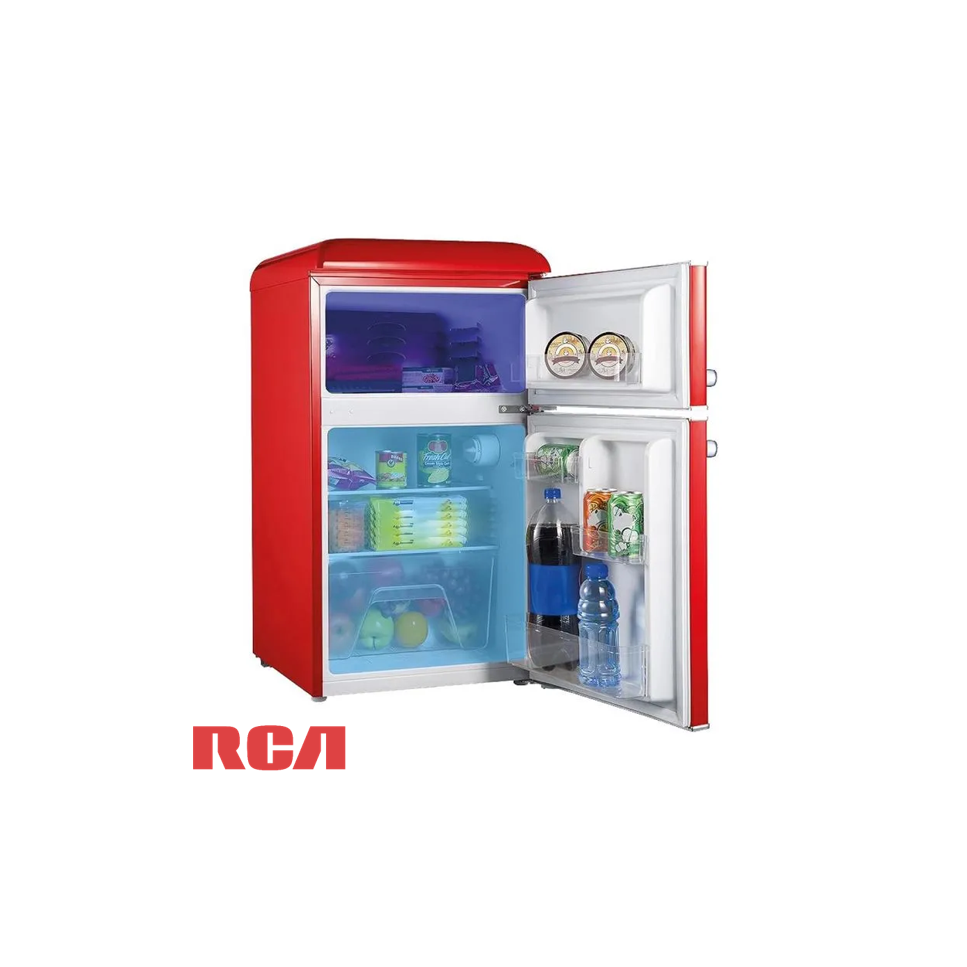 Minibar RCA Rojo 113 Litros 2 Puertas BCD-113