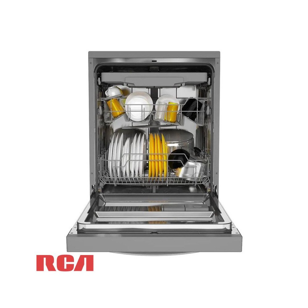 Lavavajillas RCA Empotrable de 14 Servicios 6 Programas de Lavado WQP125901K
