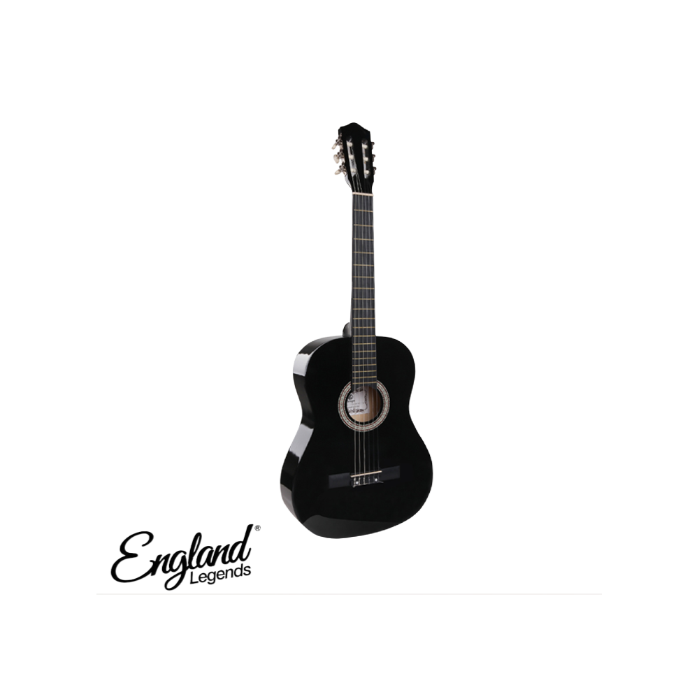 Guitarra Clásica England Legends Color Negro EL-GC 02 NG
