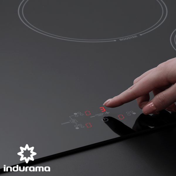 Encimera de Inducción Indurama 4 Zonas 78cm 7100W EI4PVI-80D