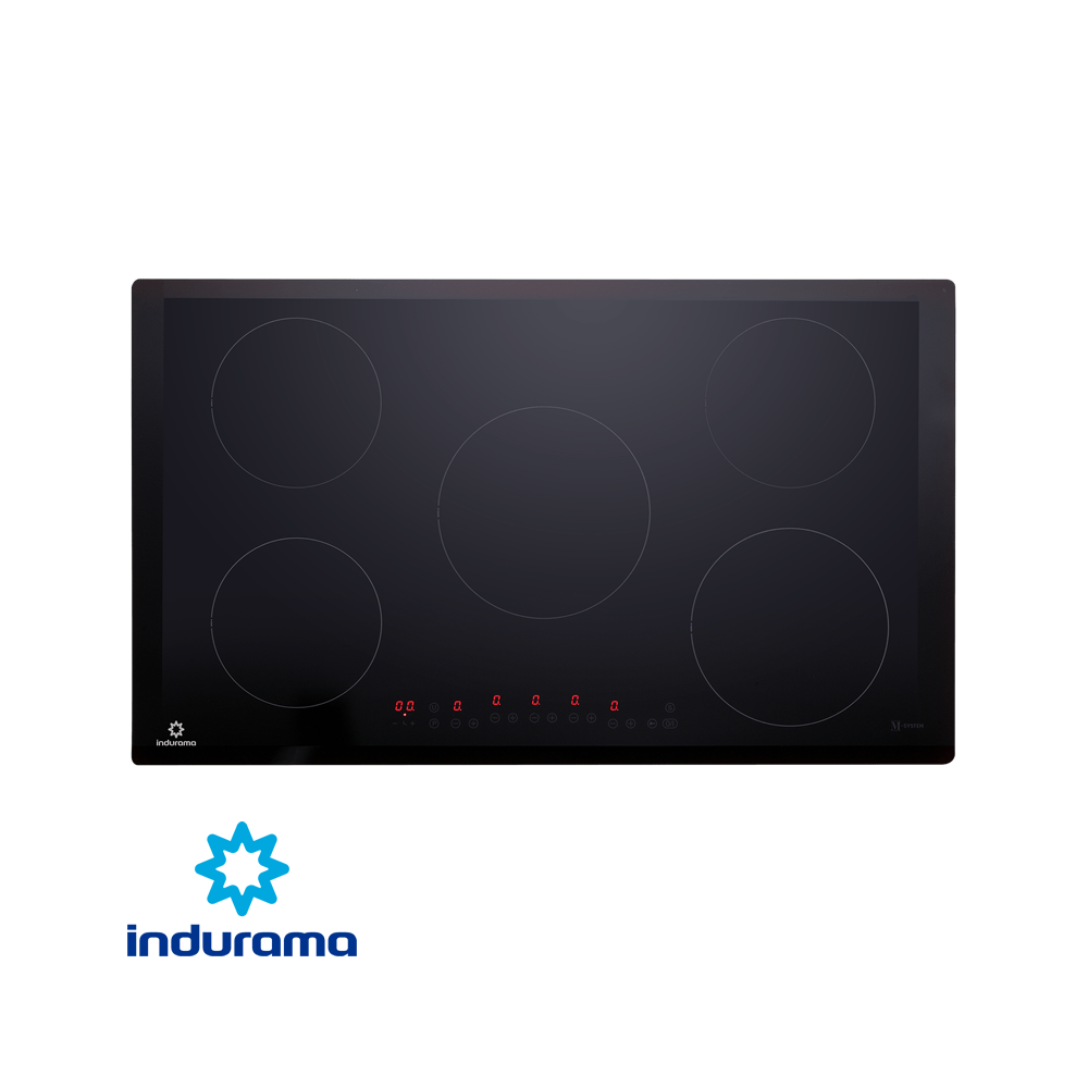 Encimera de Inducción Indurama 5 Zonas 90cm 8750 Watts EI-5PVI
