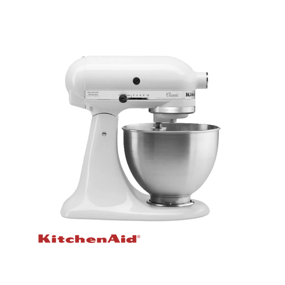 Batidora KitchenAid Clásica de Pedestal 4.25L K45SSWH