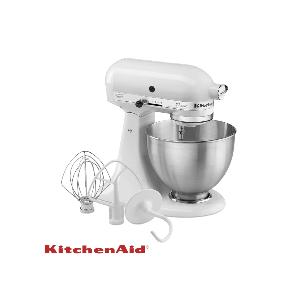 Batidora KitchenAid Clásica de Pedestal 4.25L K45SSWH