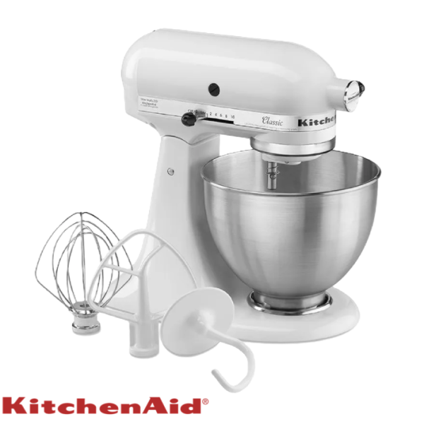 Batidora KitchenAid Clásica de Pedestal 4.25L K45SSWH