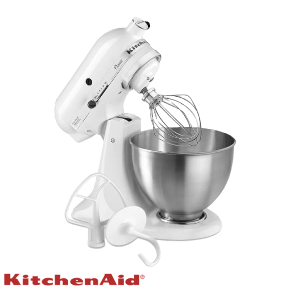 Batidora KitchenAid Clásica de Pedestal 4.25L K45SSWH