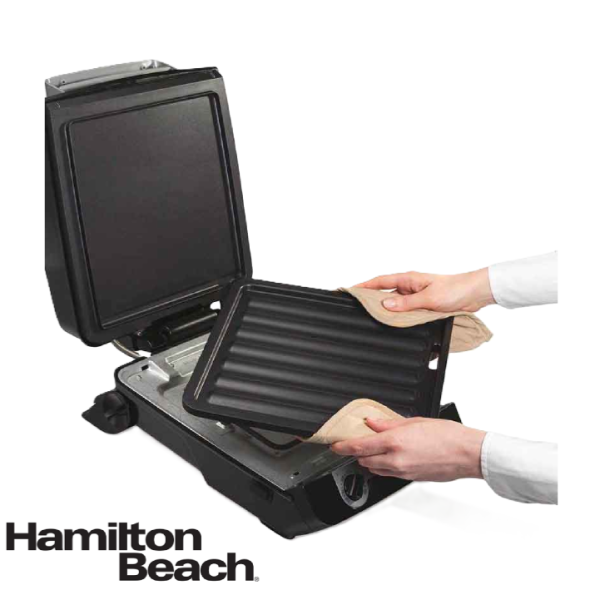 Parrilla Eléctrica Hamilton Beach 3 en 1 Para Interiores 25600