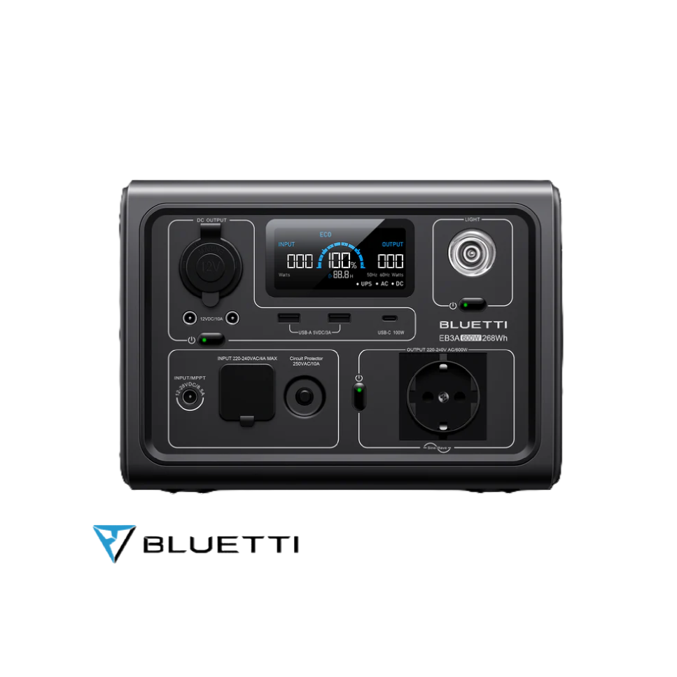 Estación de Energía Portátil Bluetti 600W EB3A