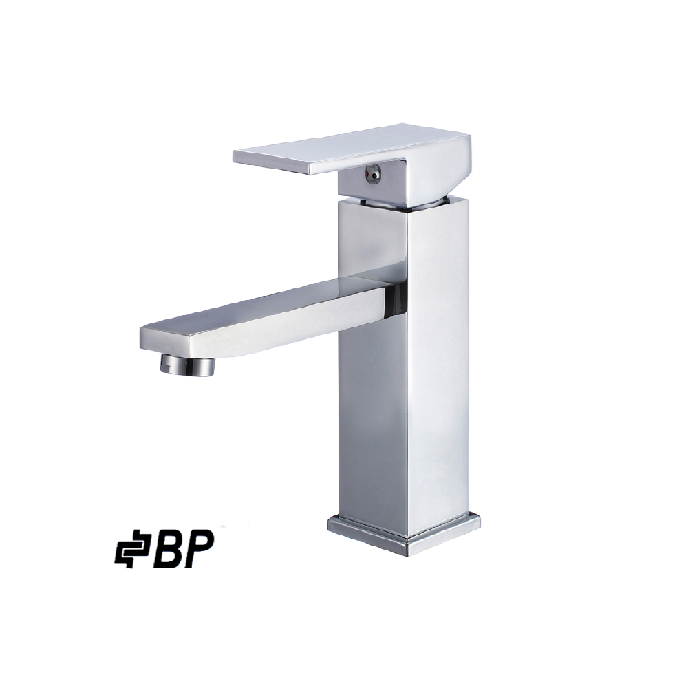 Llave Lavamanos BP Monomando Acero Inoxidable MODENA BAJA