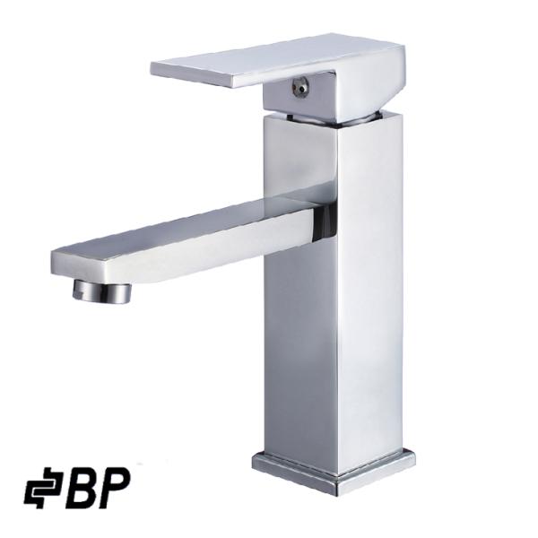 Llave Lavamanos BP Monomando Acero Inoxidable MODENA BAJA