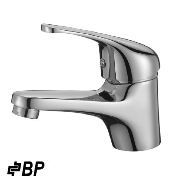 Llave Lavamanos BP Monomando Acero Inoxidable MODENA BAJA