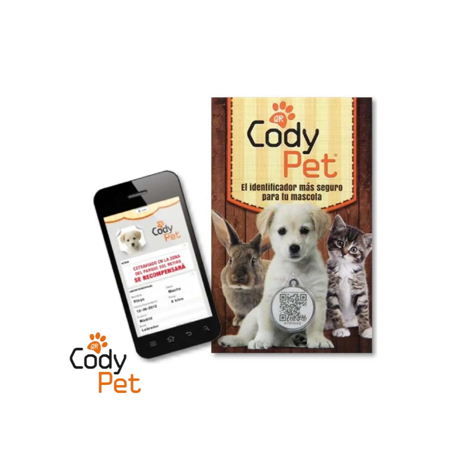 Placa Identificativa Cody Pet