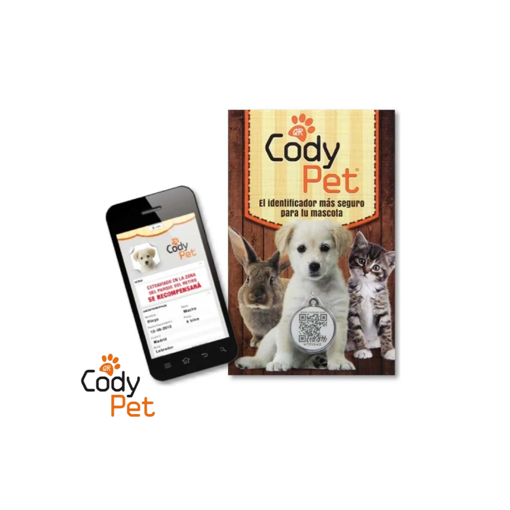 Placa Identificativa Cody Pet