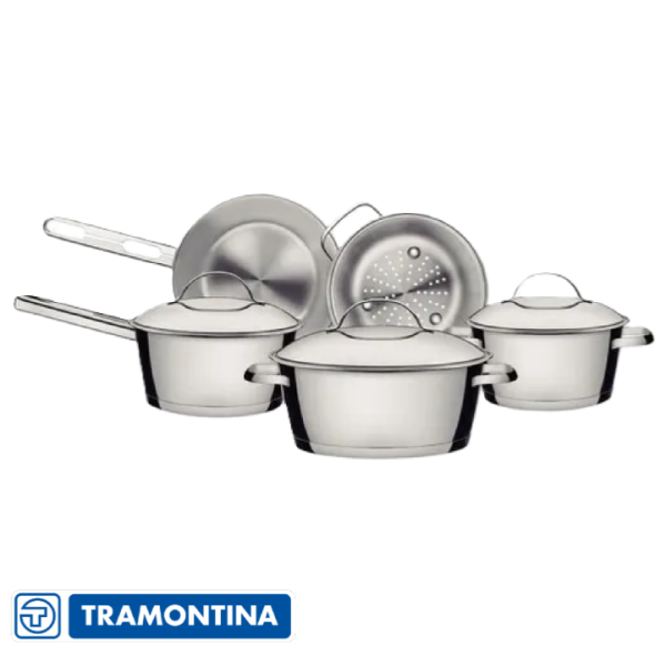 Juego De Ollas Tramontina Allegra 5 Piezas 65650/110