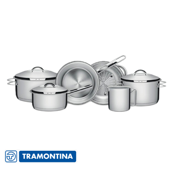 Juego De Ollas Tramontina Allegra 5 Piezas 65650/110