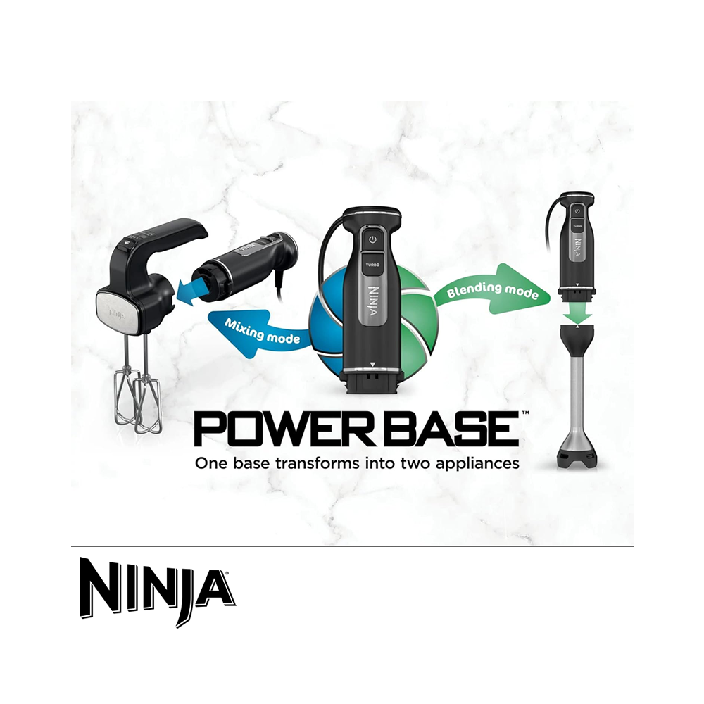 Batidora de Inmersión Ninja 3 en 1 de 650 Watts CI100
