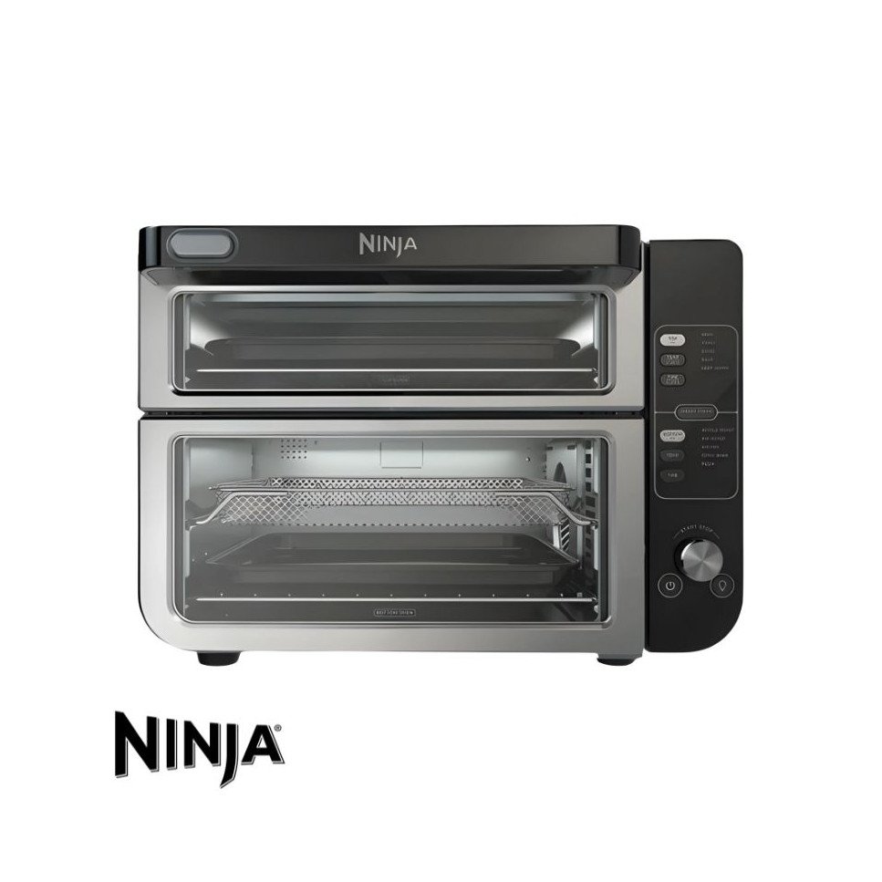 Horno Doble Ninja FlexDoor, FlavorSeal 10 en 1 Air Fryer DCT400