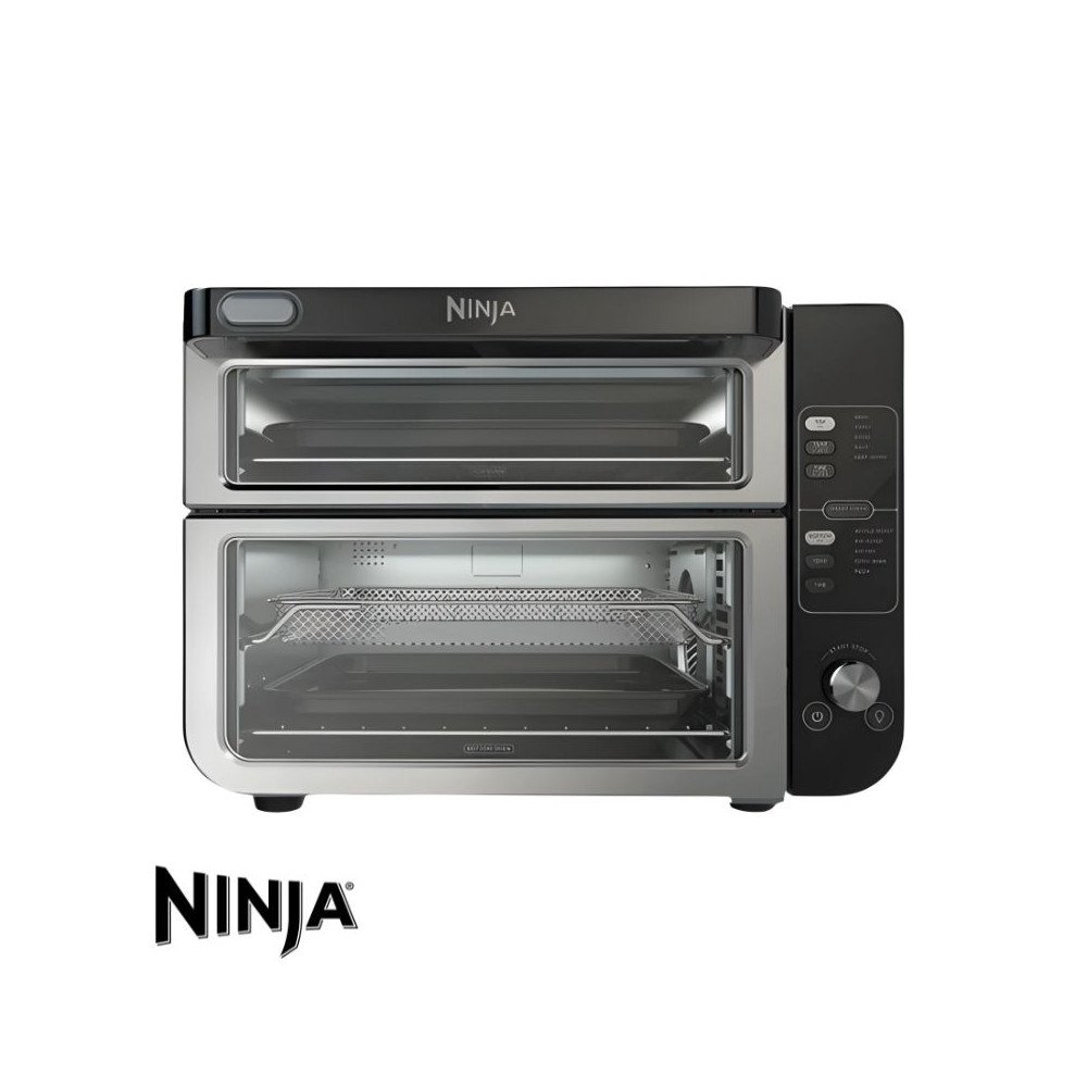 Horno Doble Ninja FlexDoor, FlavorSeal 10 en 1 Air Fryer DCT400