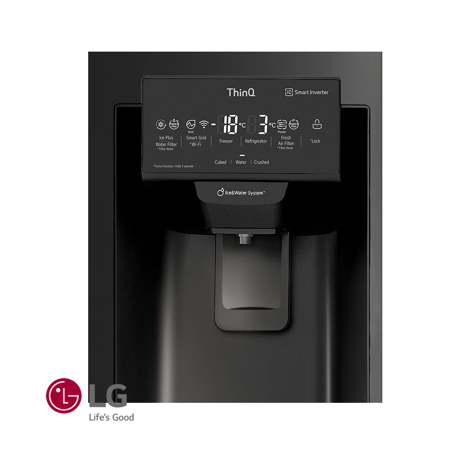 Refrigeradora LG InstaView™ Inverter French Door 837 Litros 3 Puertas GM78SXT