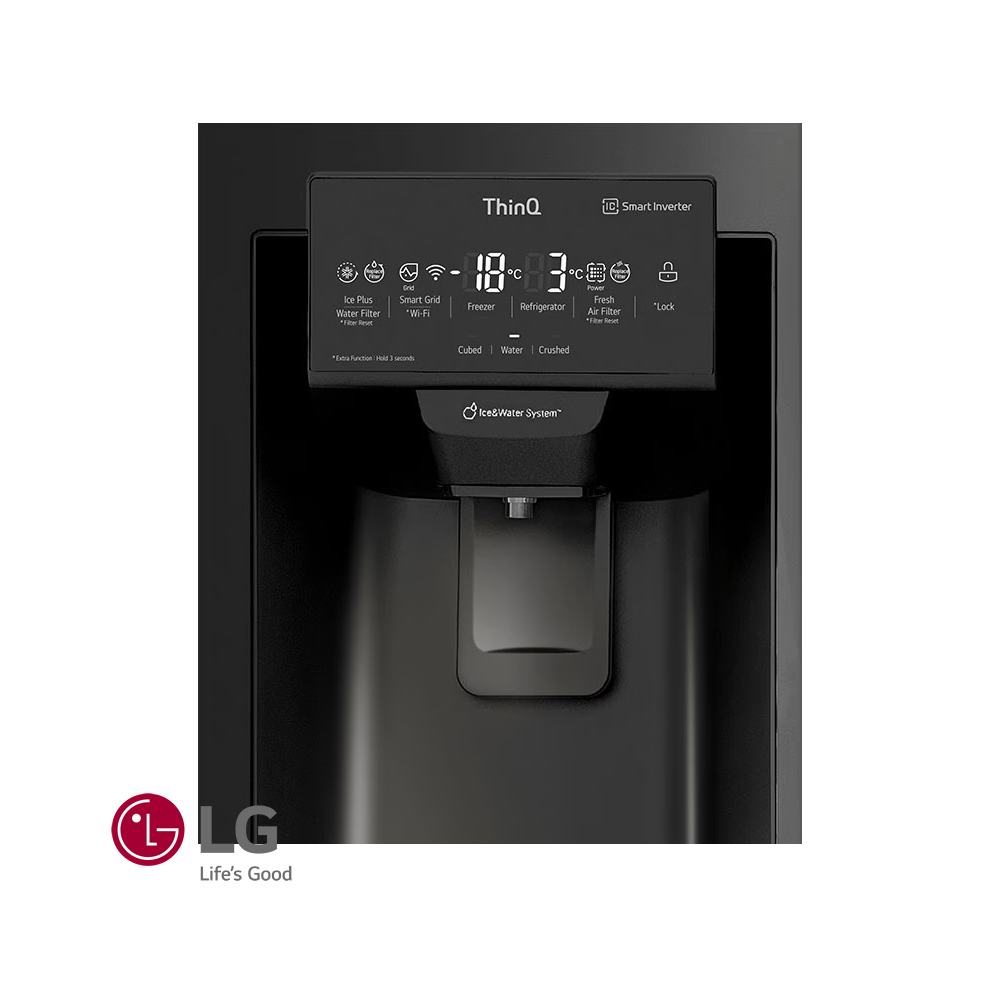 Refrigeradora LG InstaView™ Inverter French Door 837 Litros 3 Puertas GM78SXT