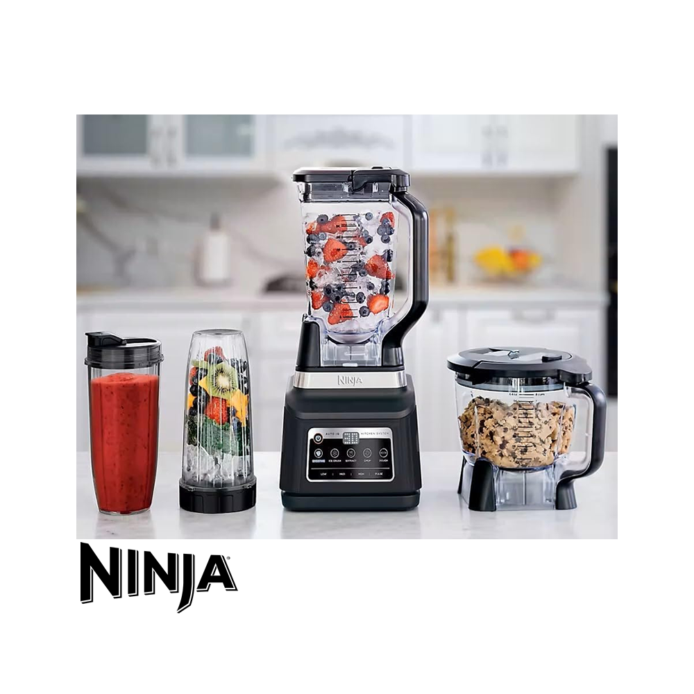 Licuadora Ninja Multifunción con Procesador de Alimentos 1200 Watts BN801A