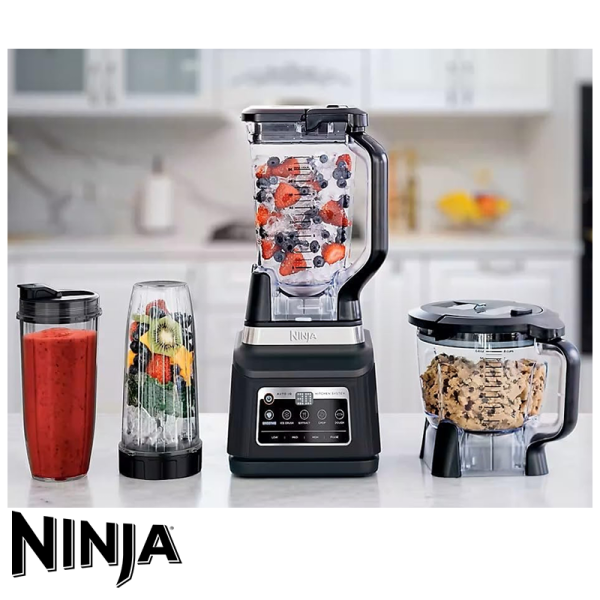 Licuadora Ninja Multifunción con Procesador de Alimentos 1200 Watts BN801A