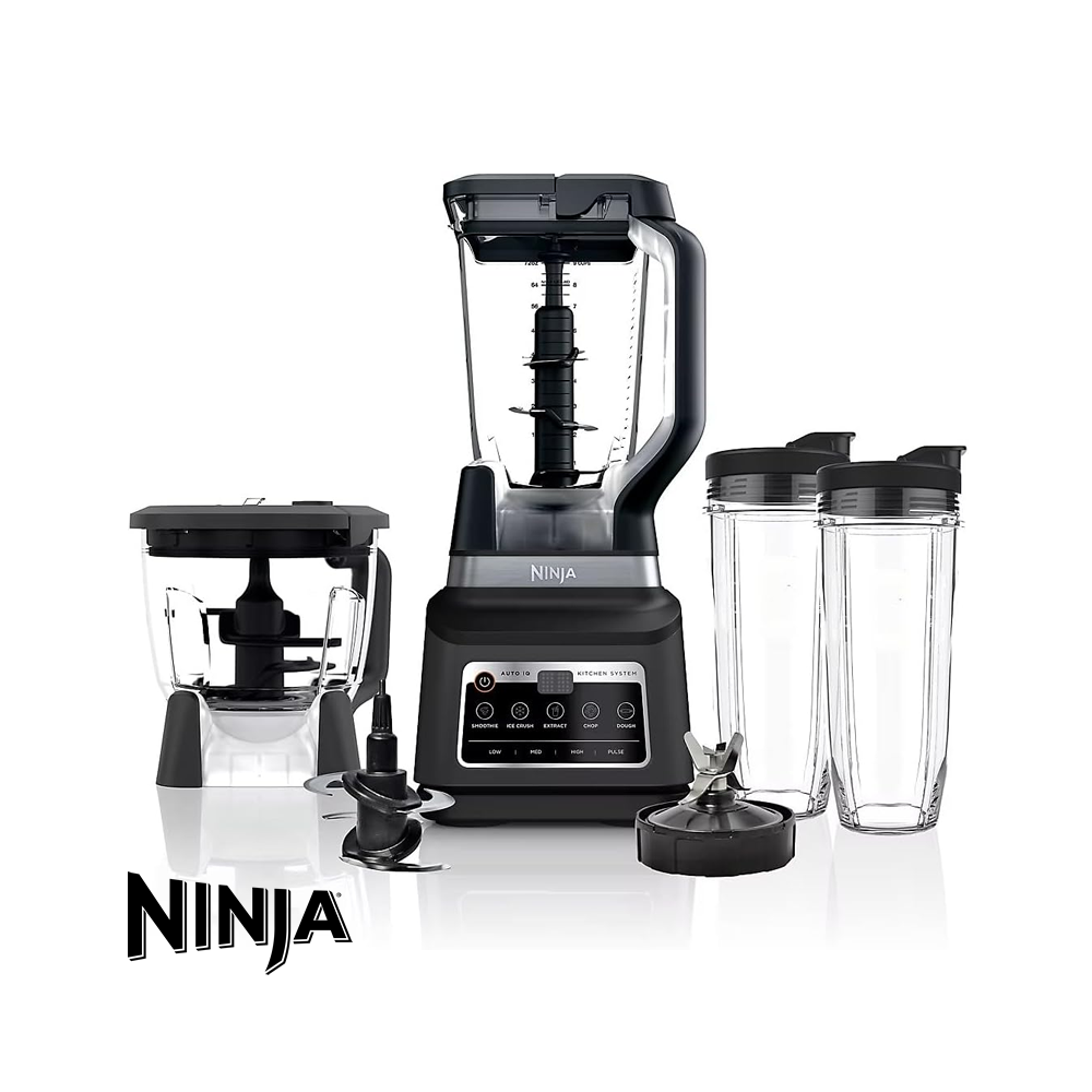 Licuadora Ninja Multifunción con Procesador de Alimentos 1200 Watts BN801A