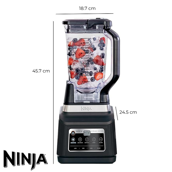 Licuadora Ninja Multifunción con Procesador de Alimentos 1200 Watts BN801A