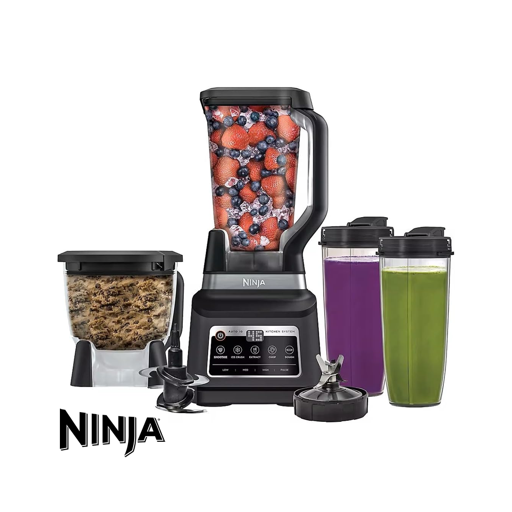 Licuadora Ninja Multifunción con Procesador de Alimentos 1200 Watts BN801A