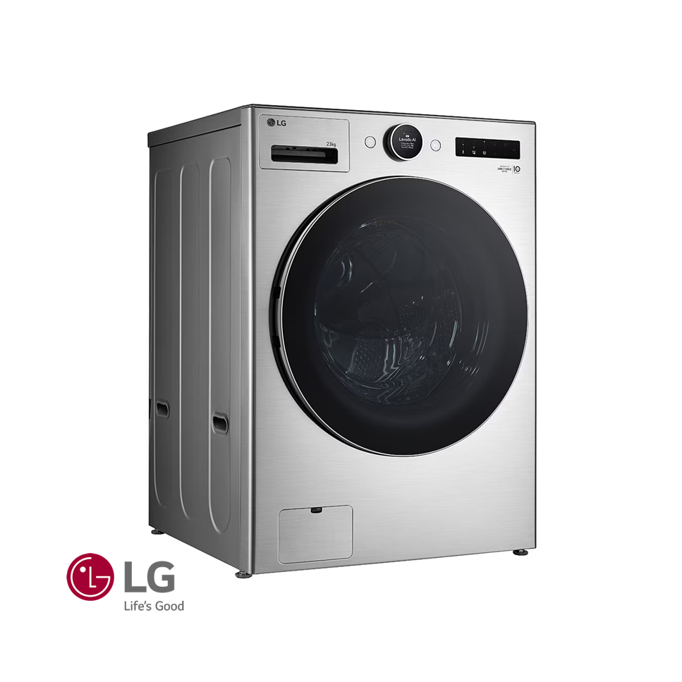 Lavadora LG Turbo Wash 23 Kgs - 50 Lbs WM23VFXS6
