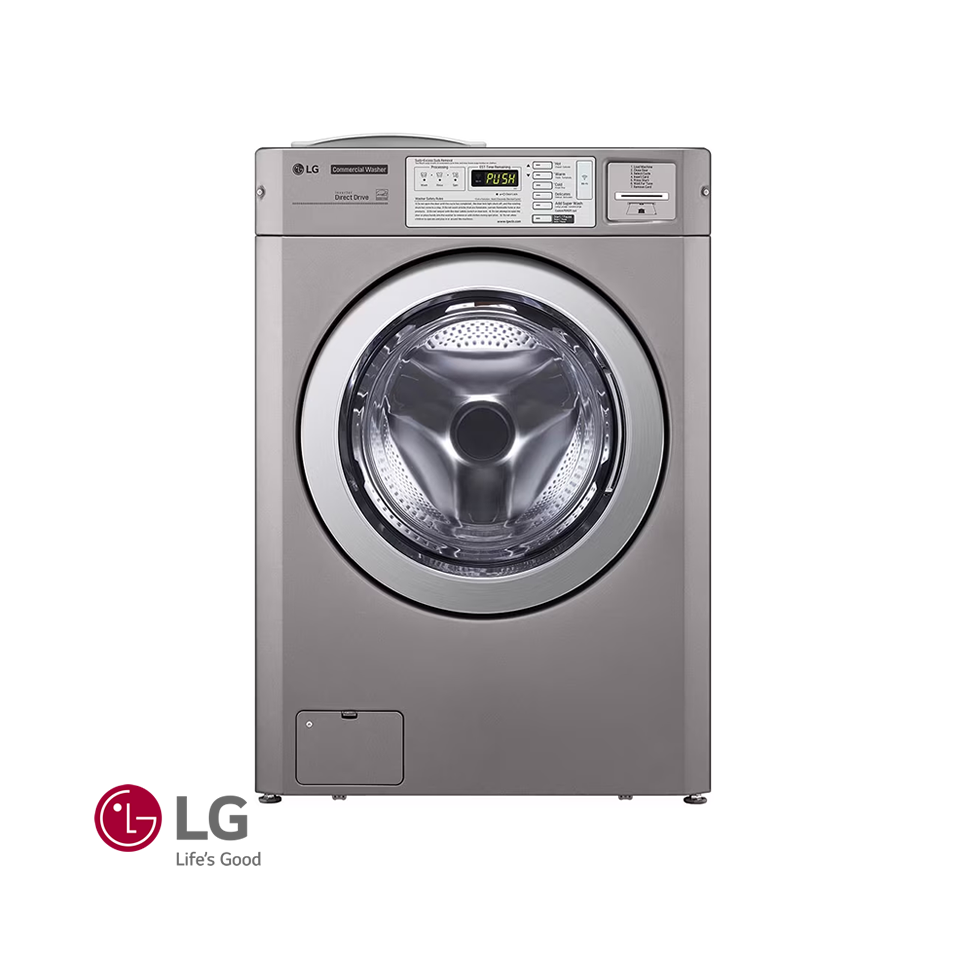 Lavadora + Secadora Eléctrica LG Giant COMERCIAL 10 Kgs – 22 Lbs
