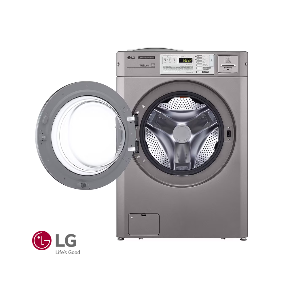 Lavadora + Secadora Eléctrica LG Giant COMERCIAL 10 Kgs – 22 Lbs