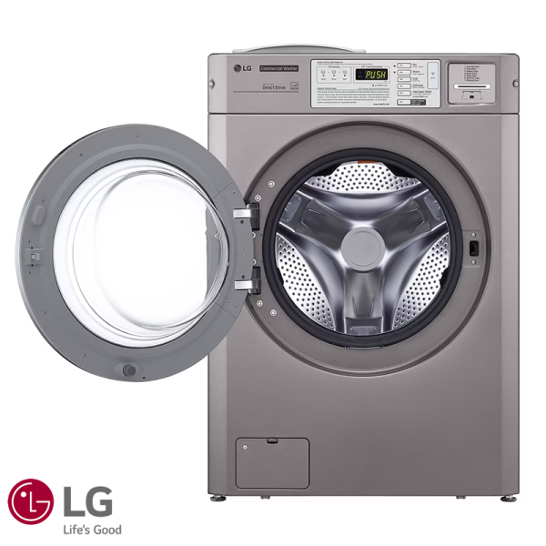 Lavadora + Secadora de Gas LG Giant COMERCIAL 10 Kgs – 22 Lbs CARD/OPL
