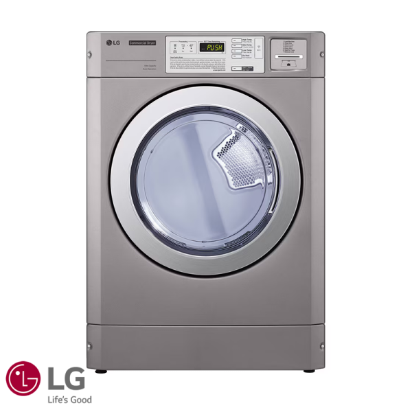Lavadora + Secadora de Gas LG Giant COMERCIAL 10 Kgs – 22 Lbs