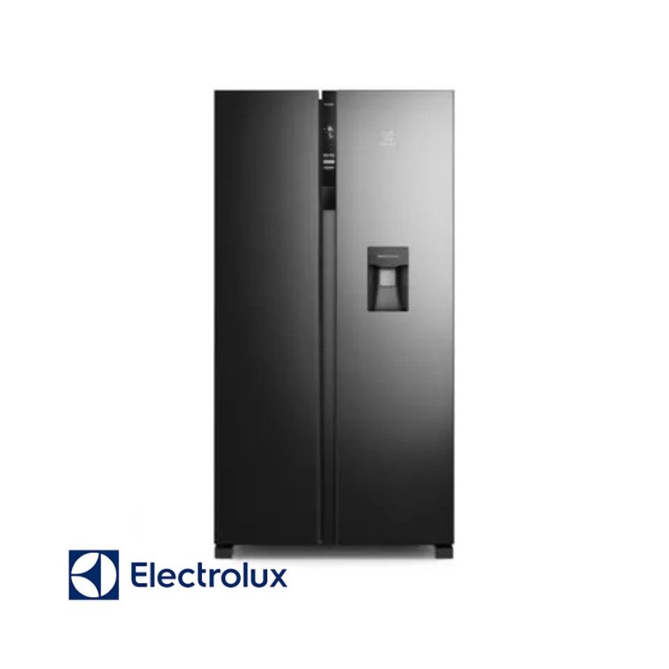 Refrigeradora Electrolux Side By Side 518 Lt Con Dispensador Black ERSA53K6HV6