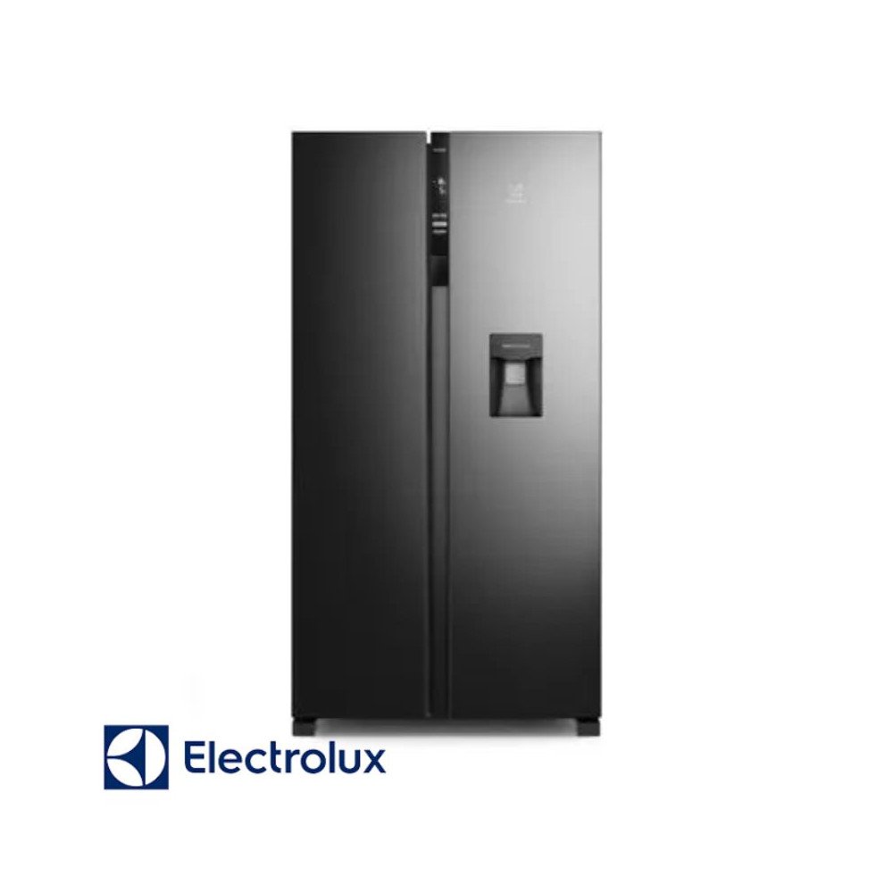 Refrigeradora Electrolux Side By Side 518 Lt Con Dispensador Black ERSA53K6HV6