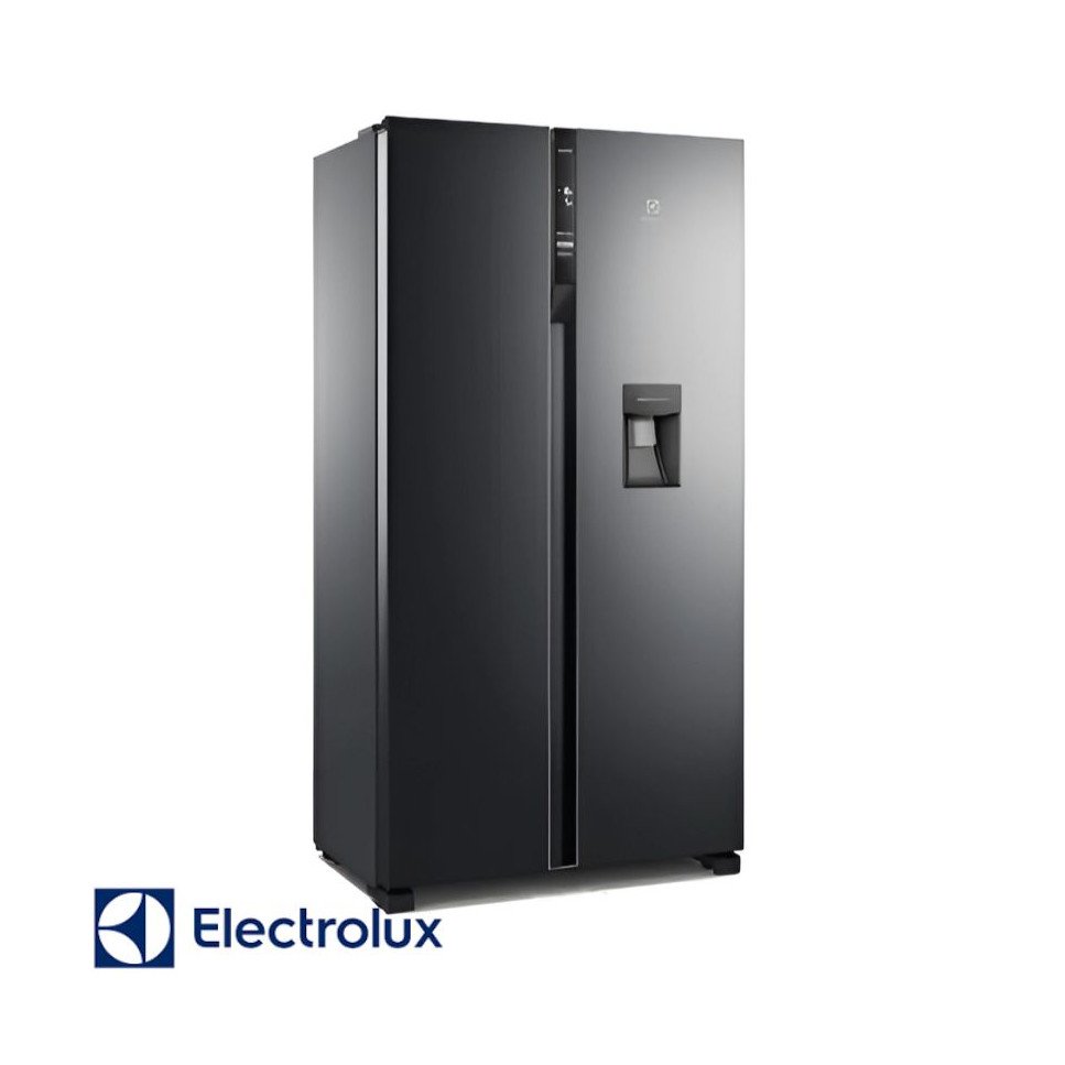 Refrigeradora Electrolux Side By Side 518 Lt Con Dispensador Black ERSA53K6HV6