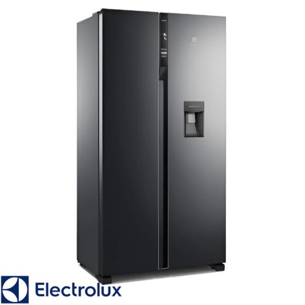 Refrigeradora Electrolux Side By Side 518 Lt Con Dispensador Black ERSA53K6HV6