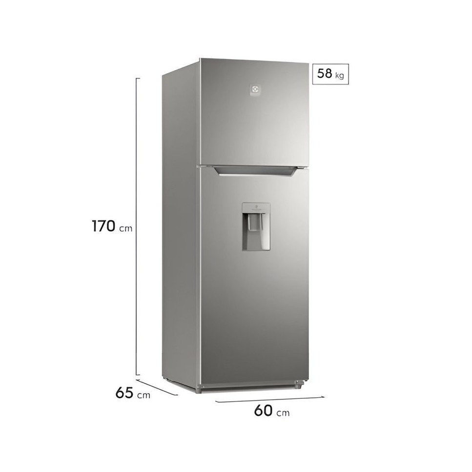 Refrigeradora Electrolux  341Lt No Frost Top Mount ERTS12K3HUS
