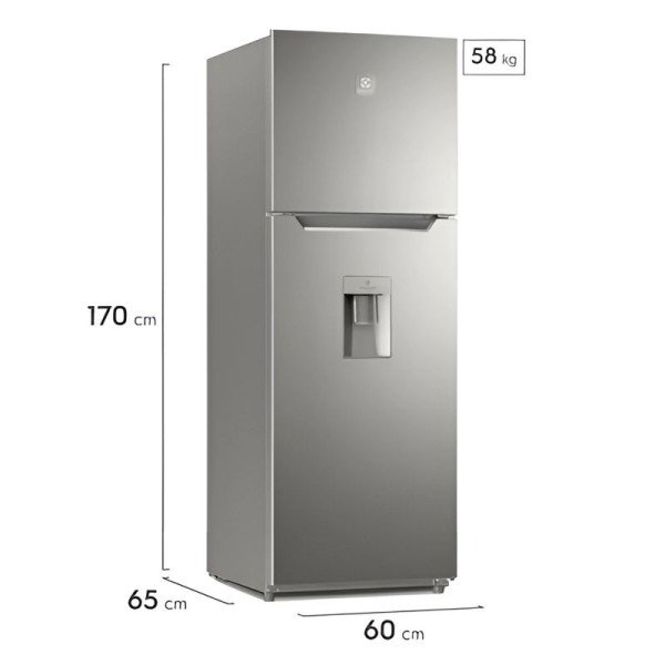 Refrigeradora Electrolux  341Lt No Frost Top Mount ERTS12K3HUS
