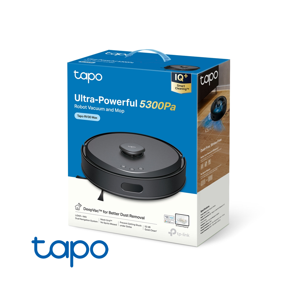 Aspiradora Robot Tapo TP-Link 5300Pa RV30 MAX