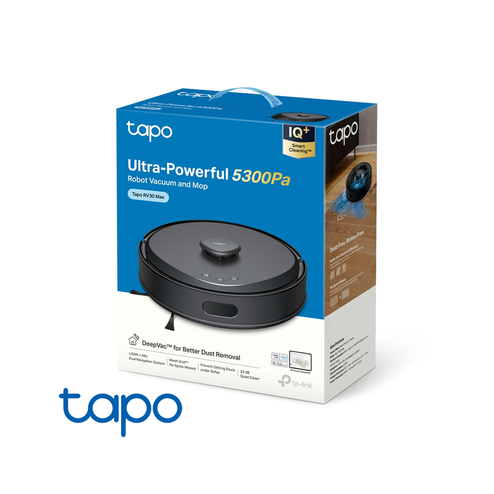 Aspiradora Robot Tapo TP-Link 5300Pa RV30 MAX